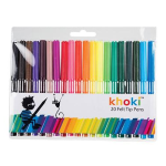 Koki Pens  / Felt Tip Pens, Pack of 20's  